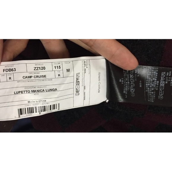 NWT Authentic Z Zegna Wool Cashmere Men’s Sweater​ - Picture 5 of 8